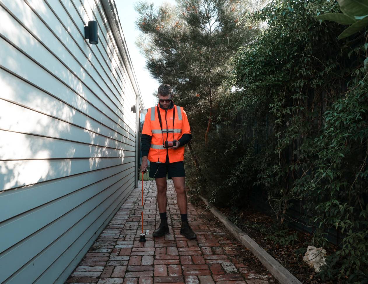 Signs of a gas leak include a sulphurous smell, a hissing sound where gas is used, and weak or dying landscaping near the gas line.